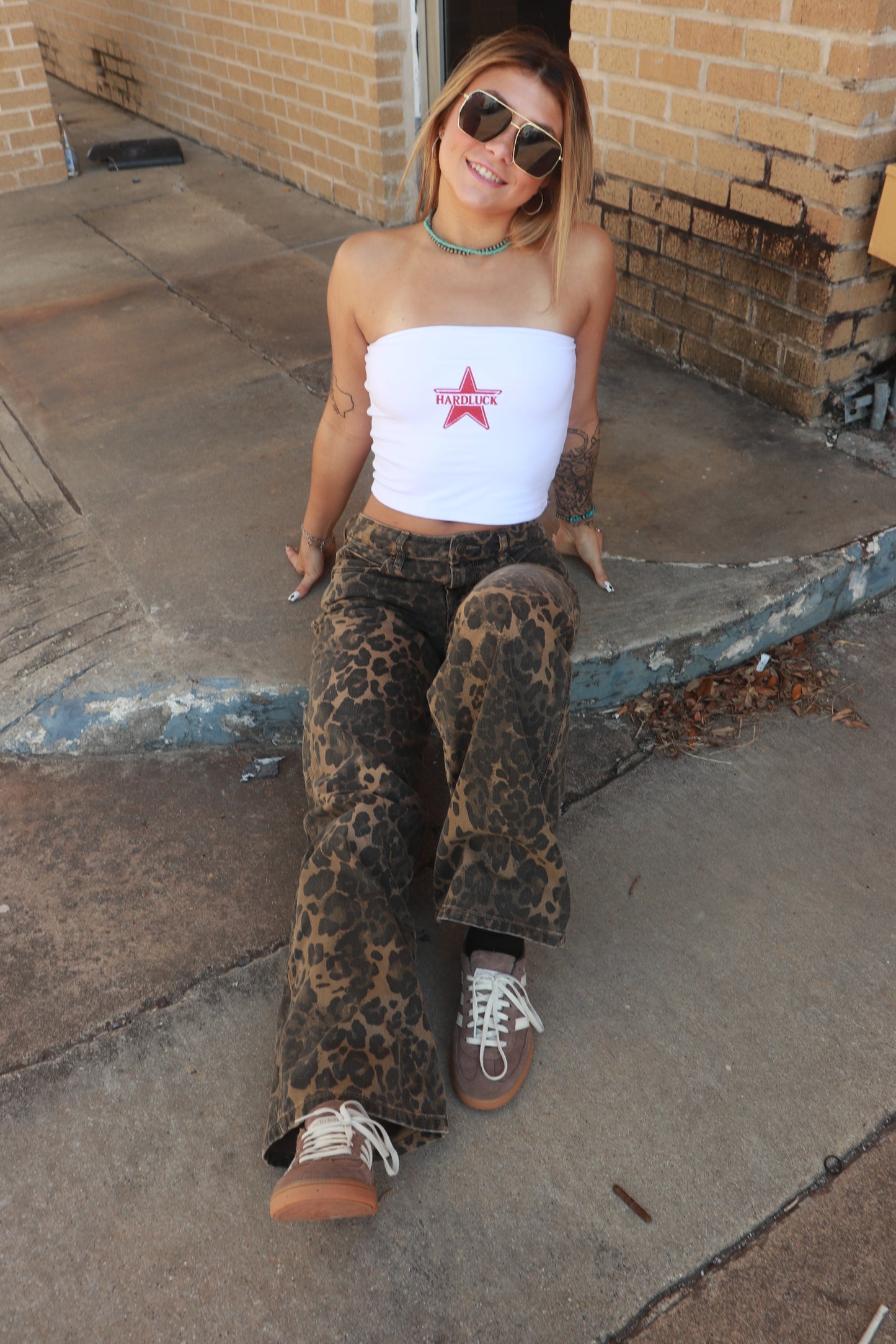 Hard Luck Star tube top